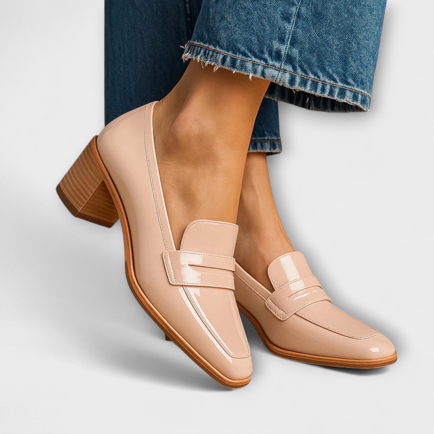 Elaine™ | Mocassins Brillants