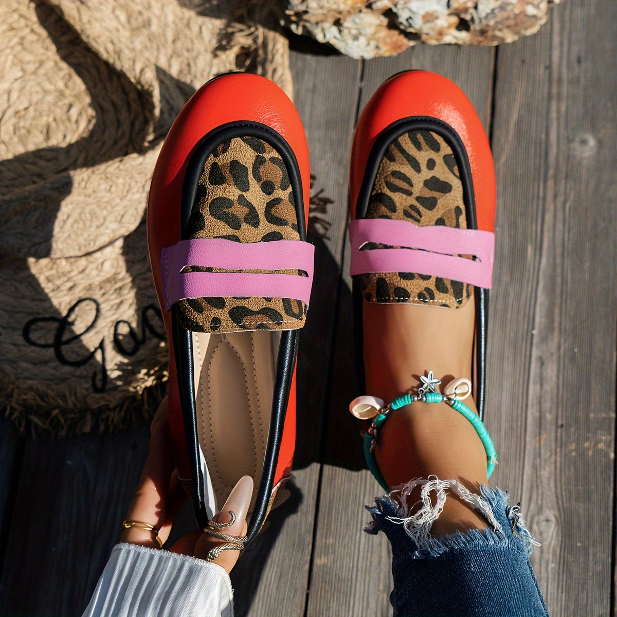 Amalia™ | Mocassin Multicolore