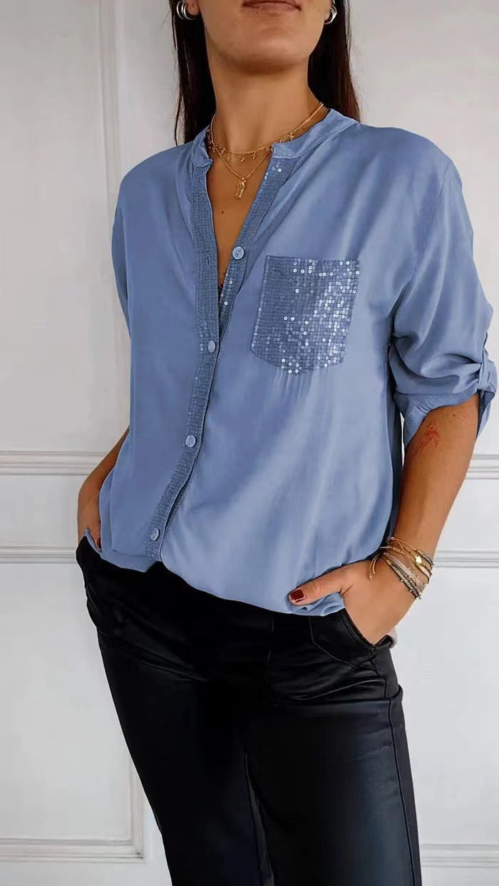 Elaine - Casual Chic Glamour Top
