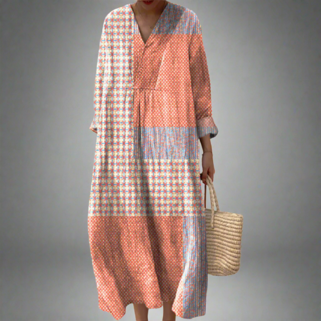 Megan | Breezy Patchwork Midi