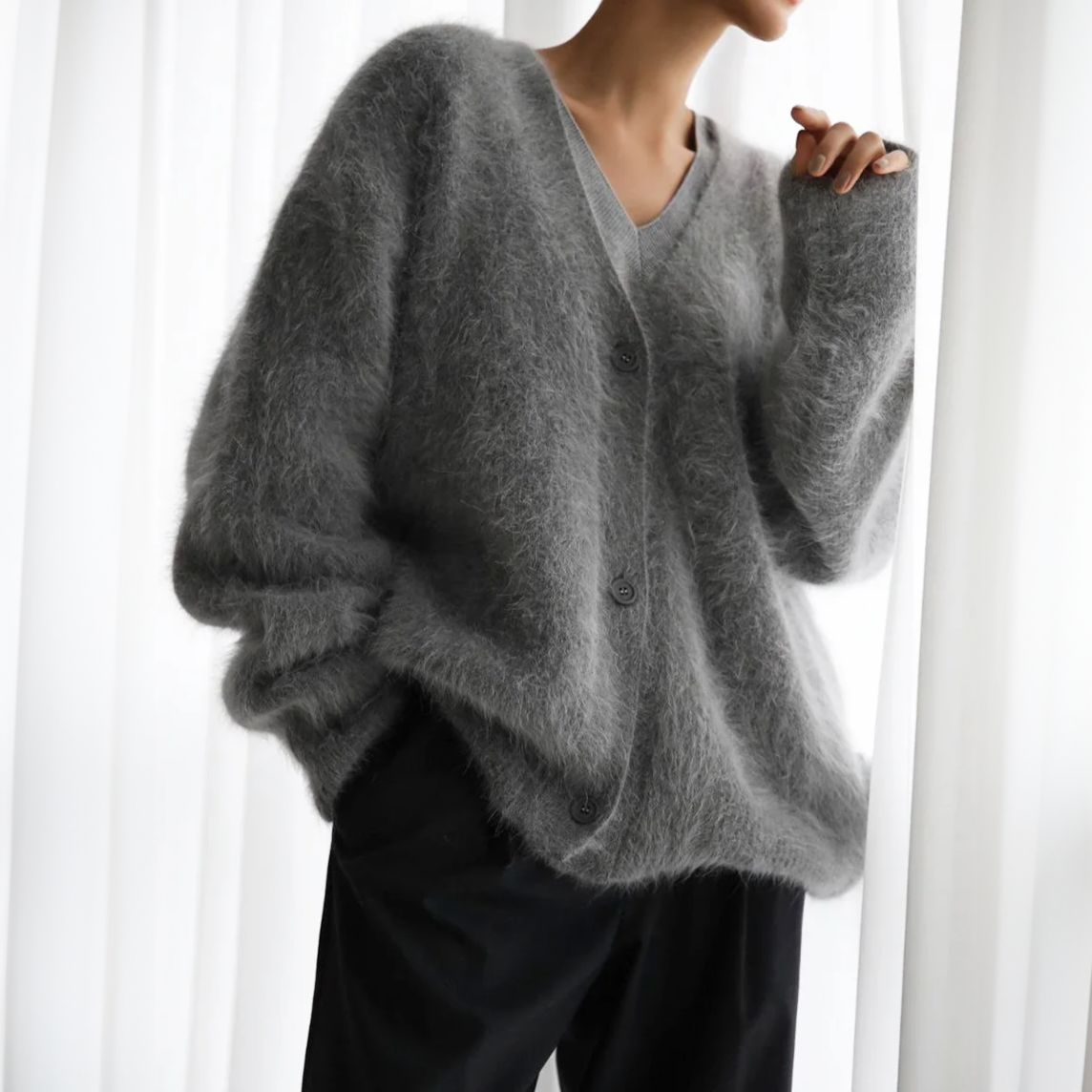 LUNA™ – Cardigan Élégant et Confort Absolu
