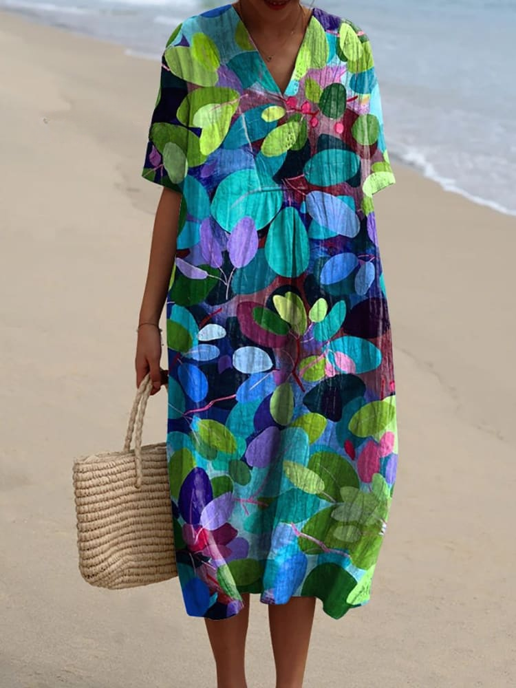 Lila | Breeze Linen Dress