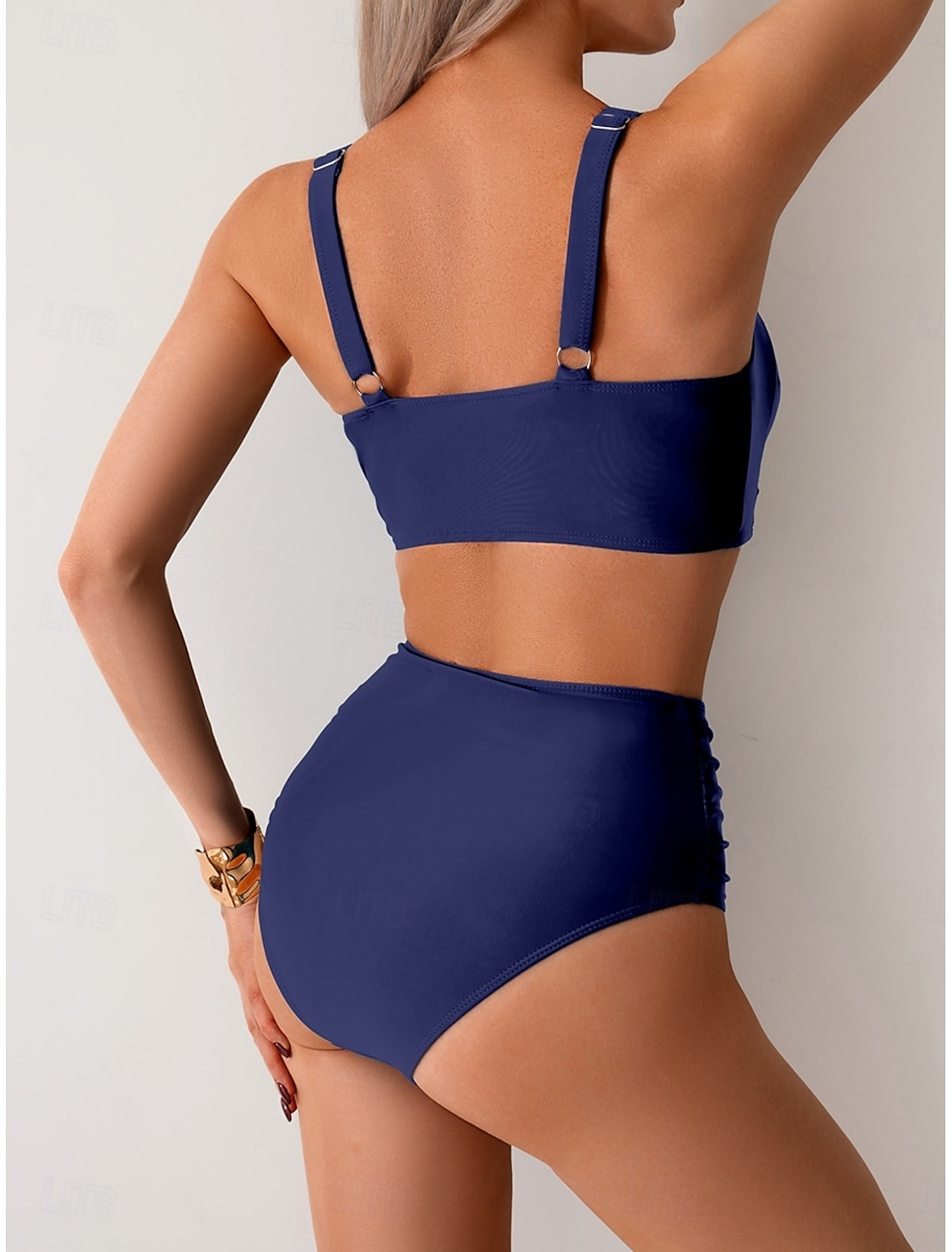 Nicole - Ruched Fabric Bikini