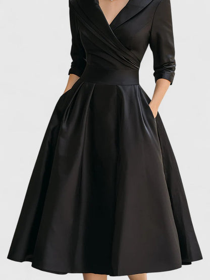 Yan | Elegant Midi Dress