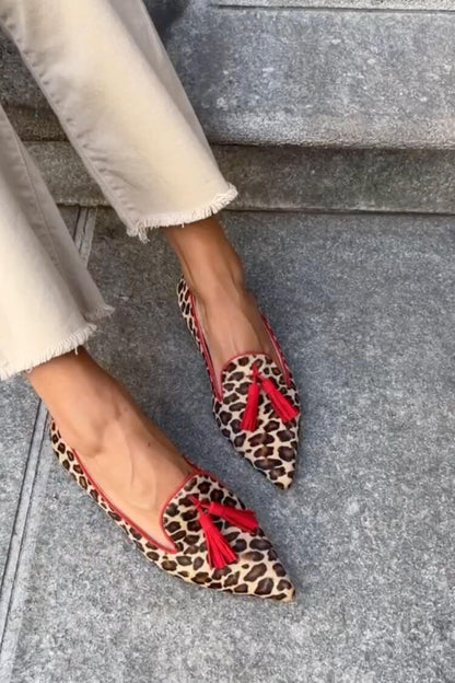 Nela™ | Mocassins Léopard