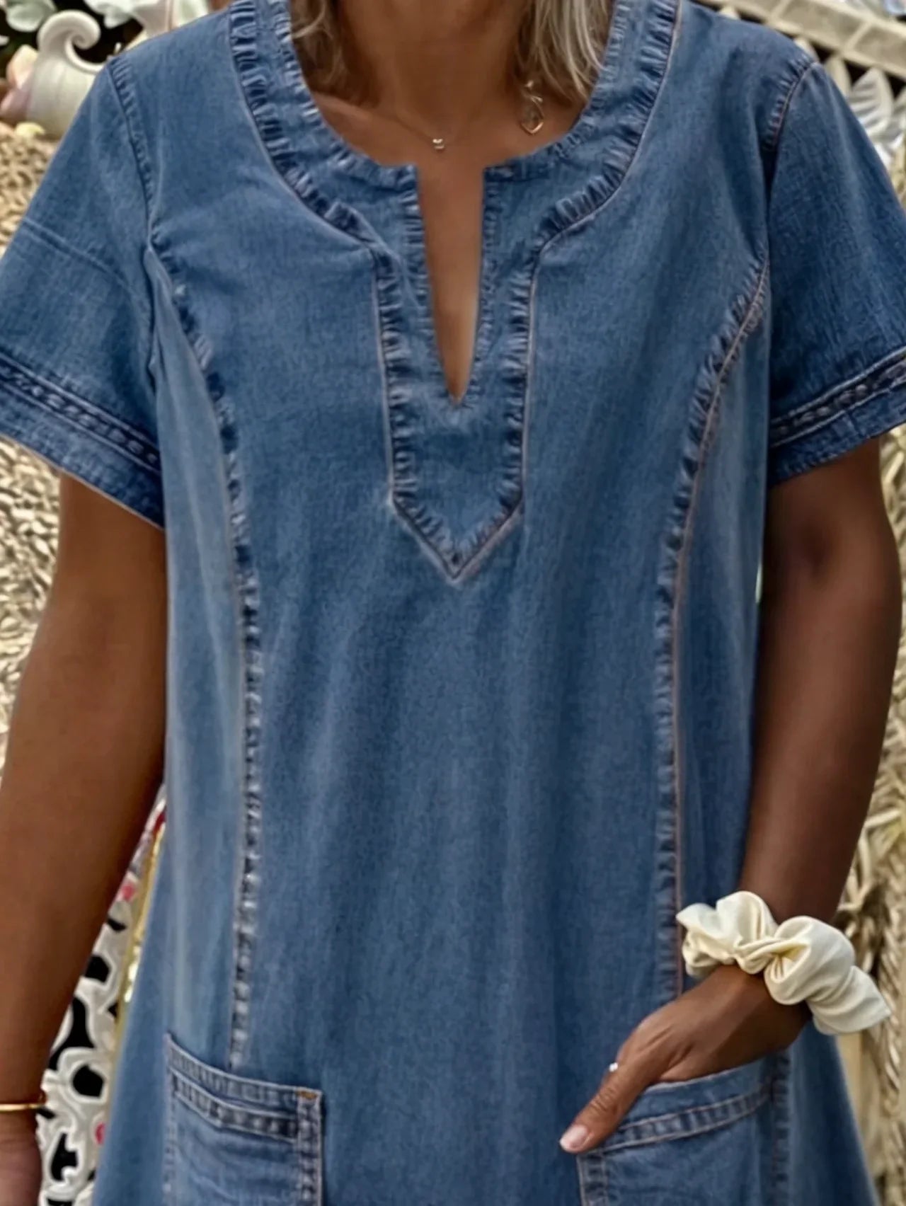 Sofia® | Soft Denim Dress