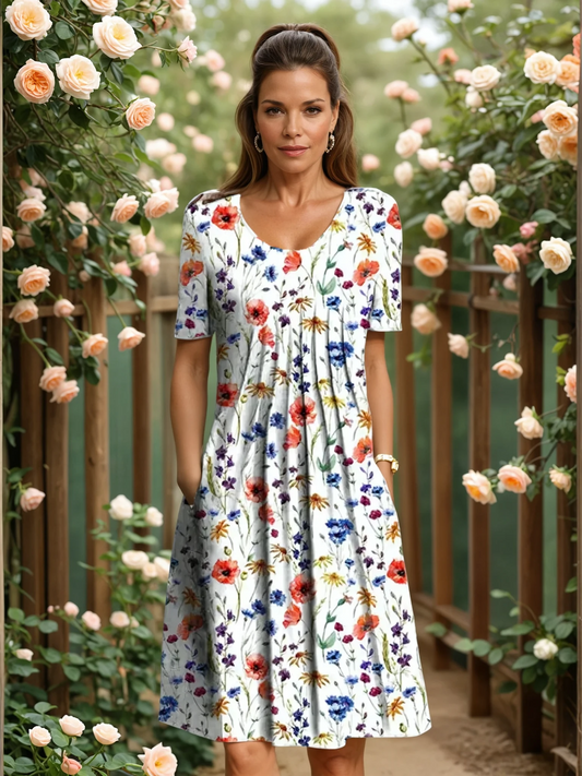Édithine | Robe Élegante Avec Couverture Du Ventre