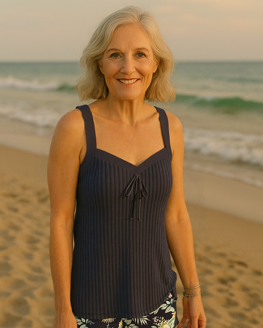 Teresa - Striped Beach Set