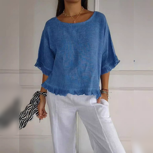 Mireille - Blouse décontractée élégante