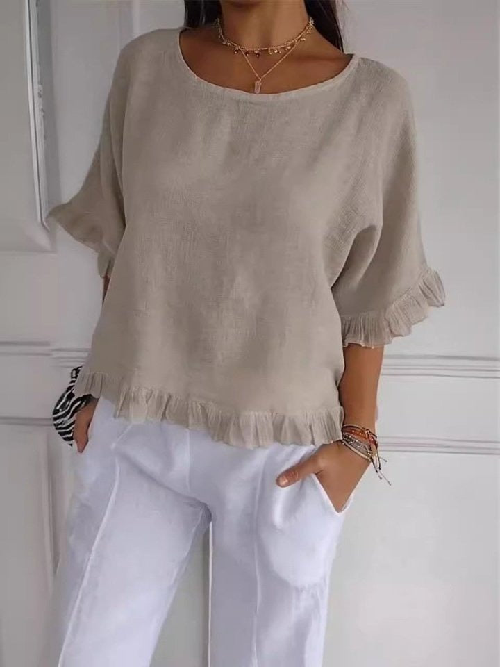 Mireille - Blouse décontractée élégante