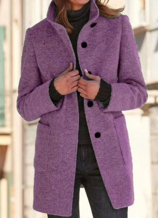 Manteau Bronte avec fermeture à boutons pour femmes