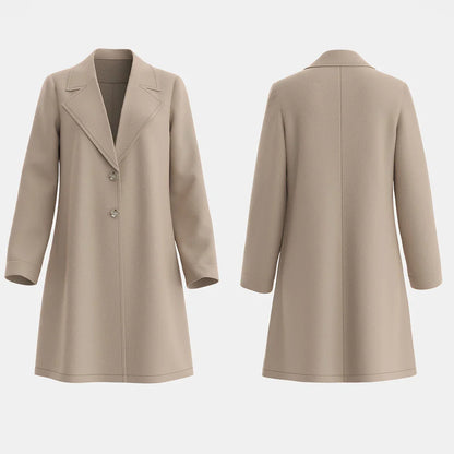 Malayah™ | French Lapel Overcoat