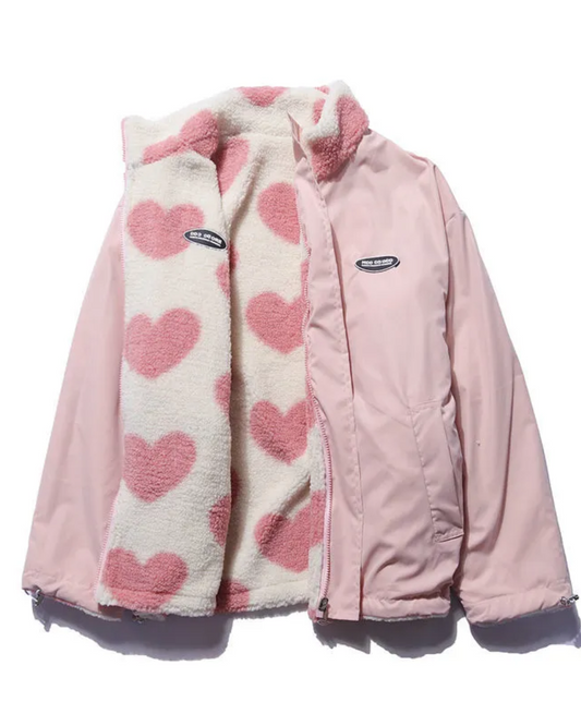 Shaima™ | Double-Sided Heart Jacket