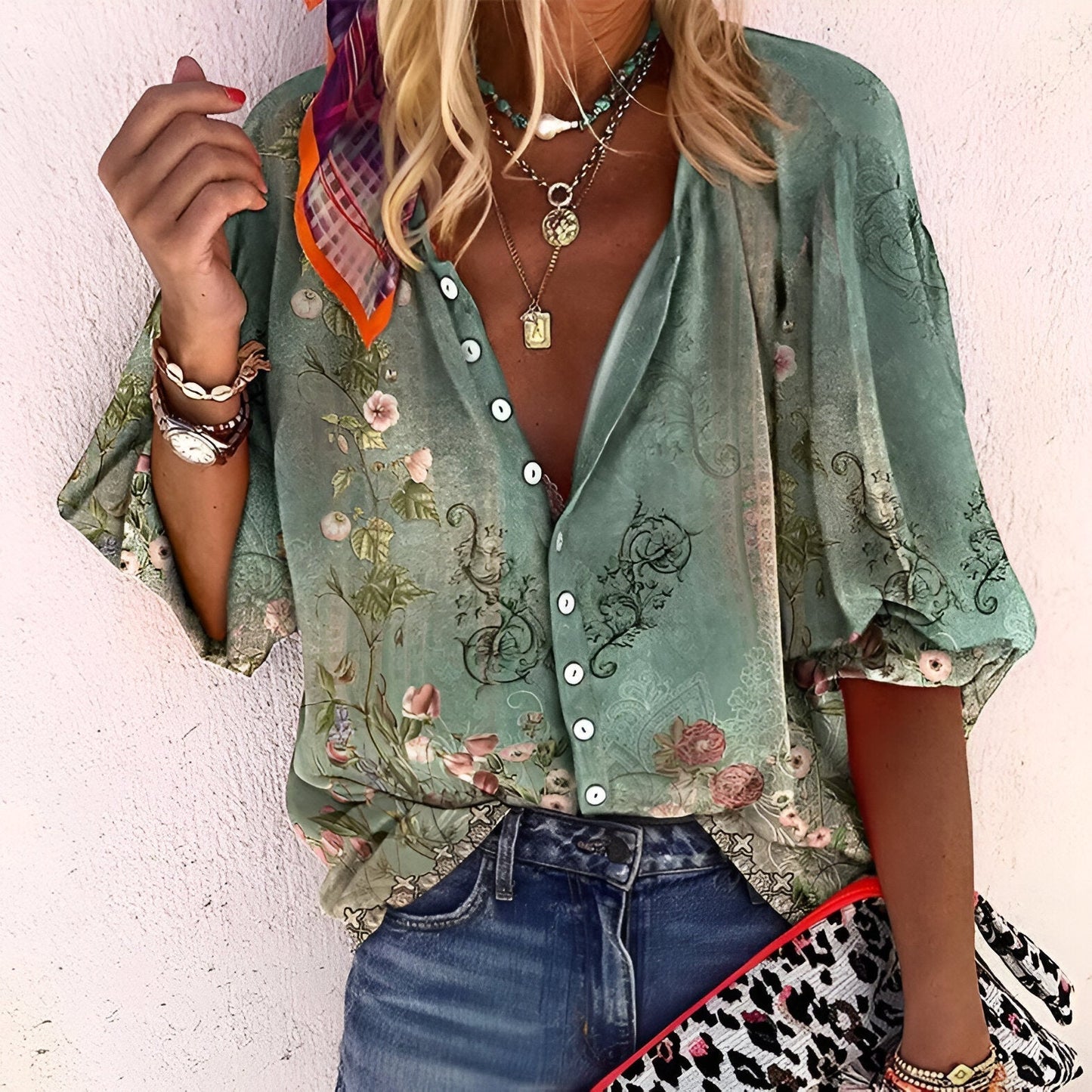 Sabine | Blouse de Luxe et Élégante