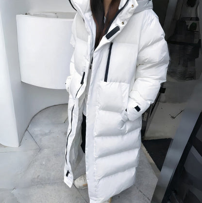 Akazie - Veste Longue Élégante et Coupe-Vent pour Femmes