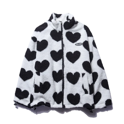 Shaima™ | Double-Sided Heart Jacket
