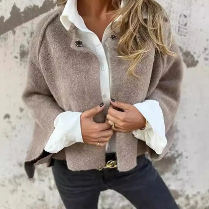 Tess™ | Premium Modern Wool Cardigan