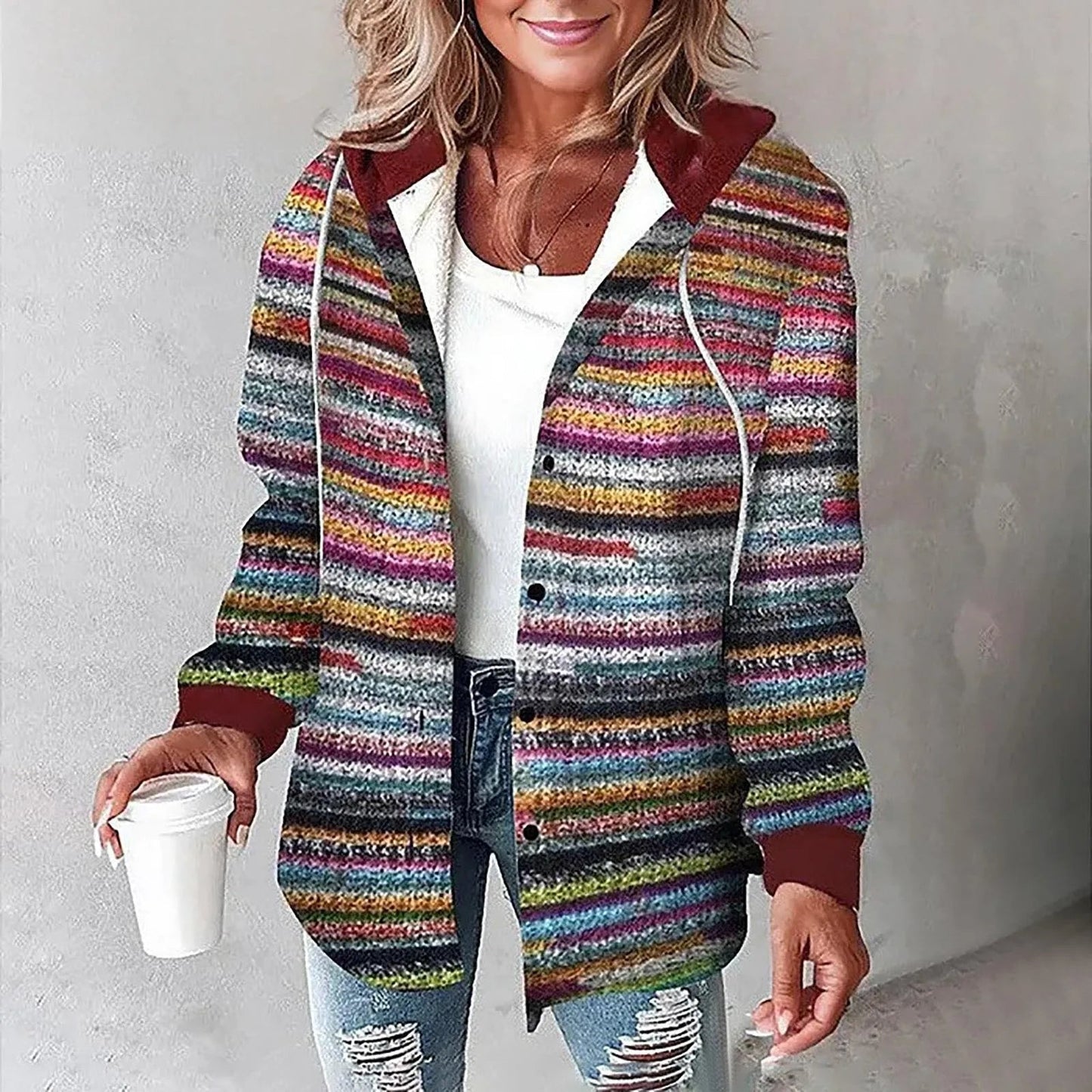 Jemima™ | Veste à carreaux pour femmes