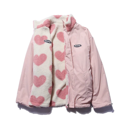 Shaima™ | Double-Sided Heart Jacket