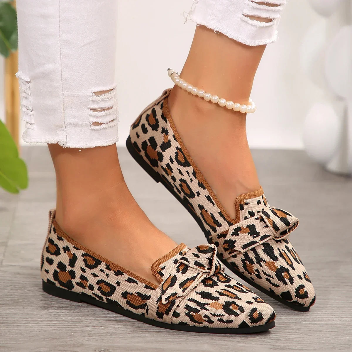 Marie™ | Mocassins Léopard
