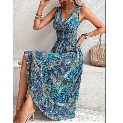 Solana Boho Dress with Tummy Coverage