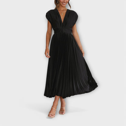 Stylish Pleated Dress