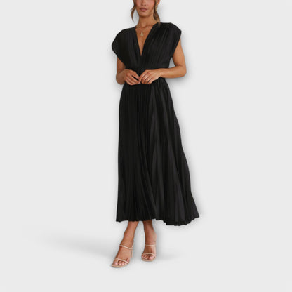 Stylish Pleated Dress