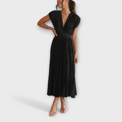 Stylish Pleated Dress