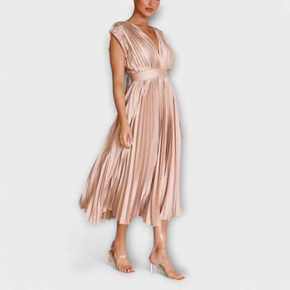 Stylish Pleated Dress