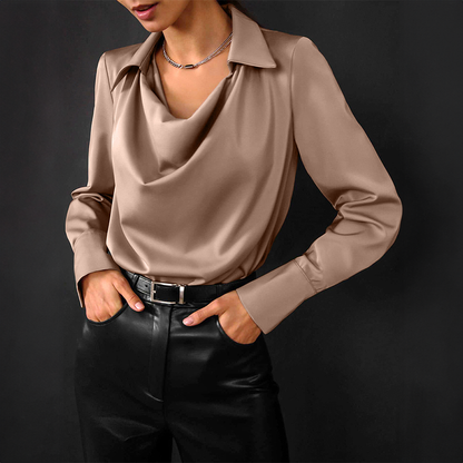 Selene - Luxe Satin Blouse