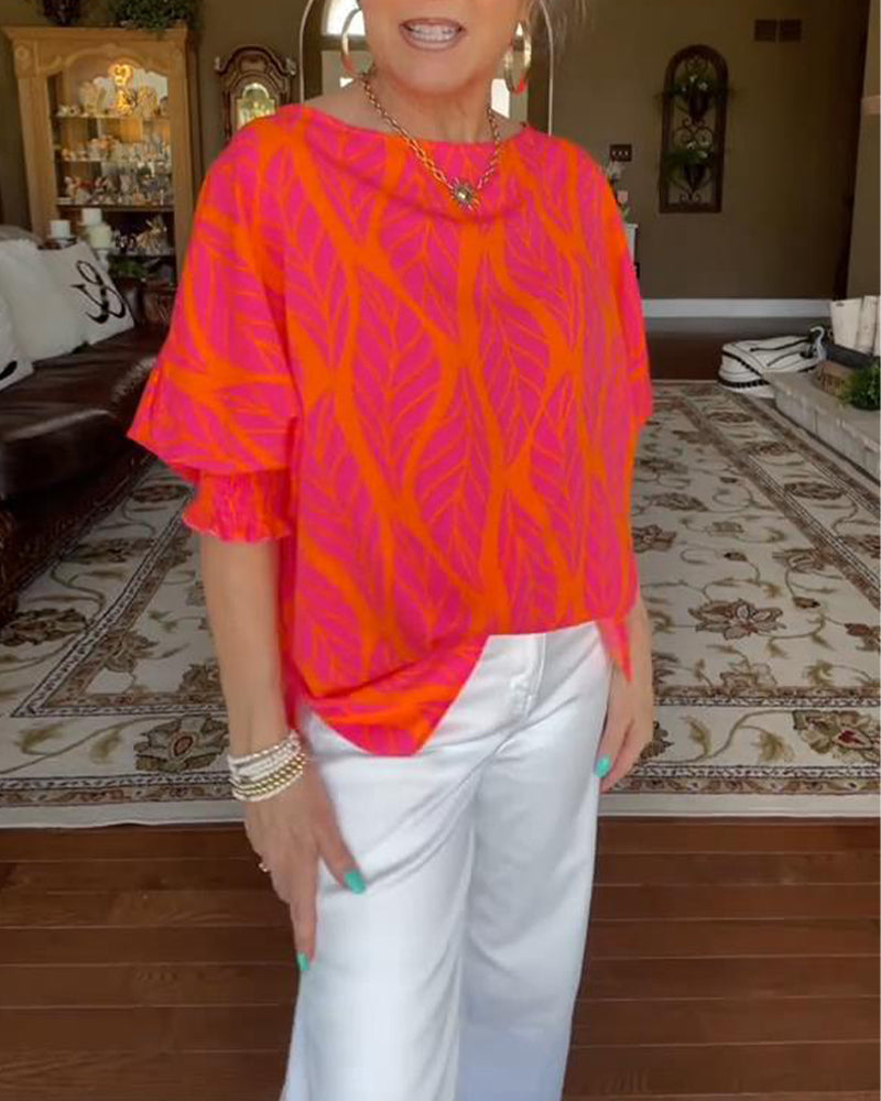 Zynelle™ | Relaxed Print Blouse