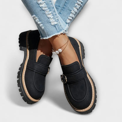 Lora™ | Mocassins Décontractés à Bout Rond