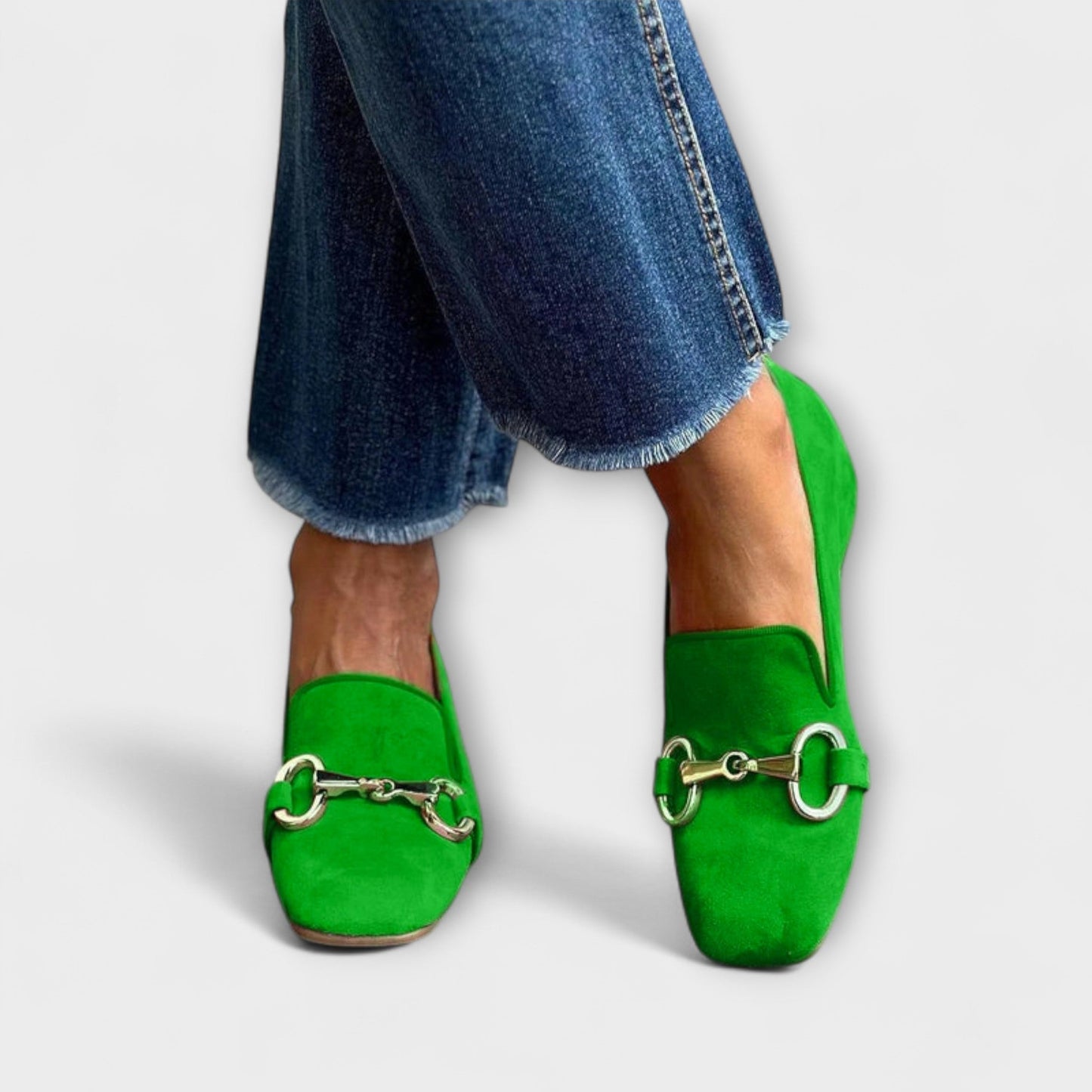 Taliah™ | Mocassins Élégants Bouclés