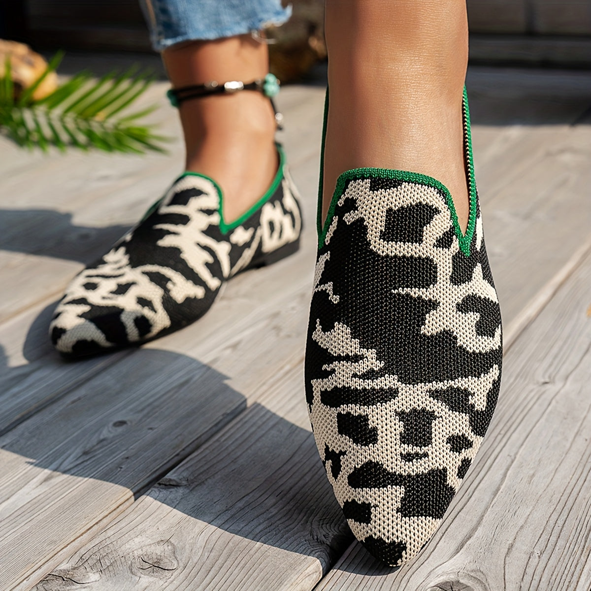 Nora™ | Mocassin Zèbre