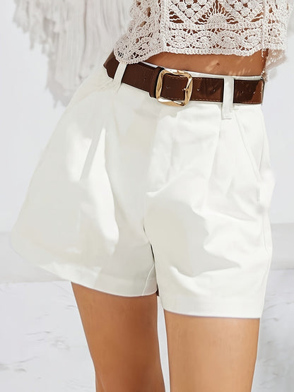 MÉLANIE™ - Chic High-Waist Shorts