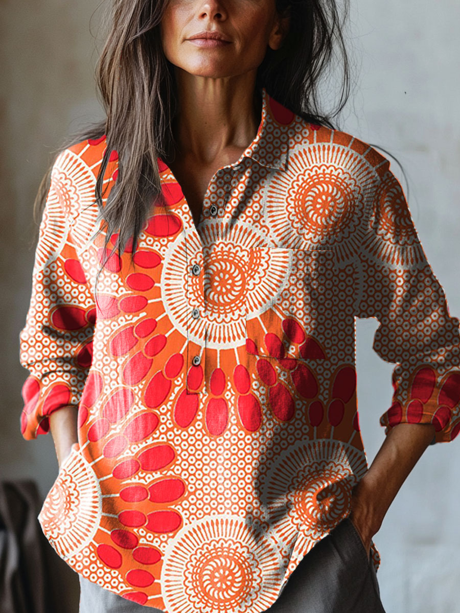 Ella | Sunburst Bloom Blouse