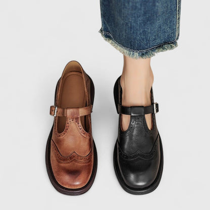 VELDA | ELEGANT LEATHER MARY JANES