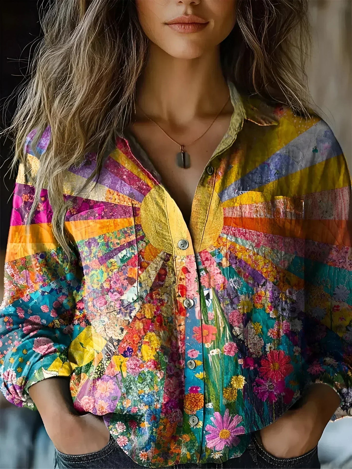 Grace | Sunlit Harmony Blouse
