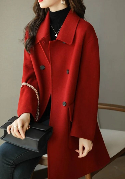 Elisa - Manteau d'hiver pour femmes en laine