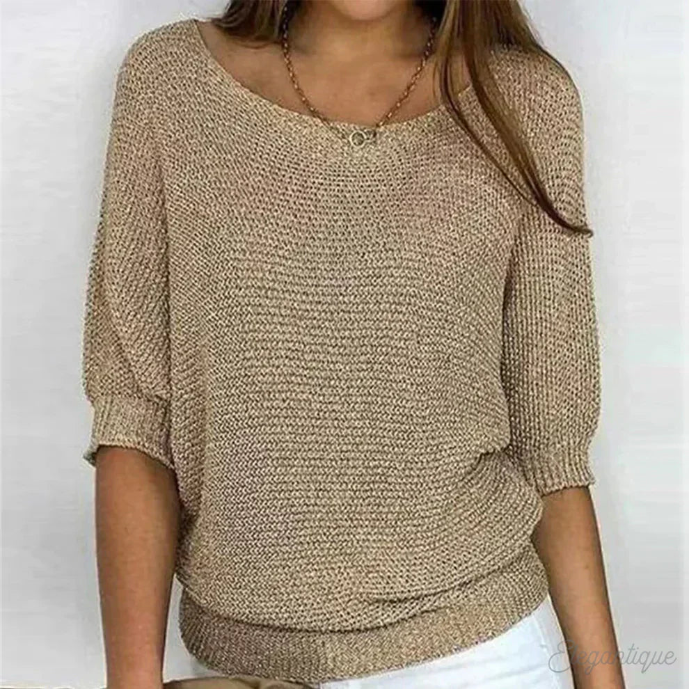 Eunice™ - Relaxed Premium Knit Top