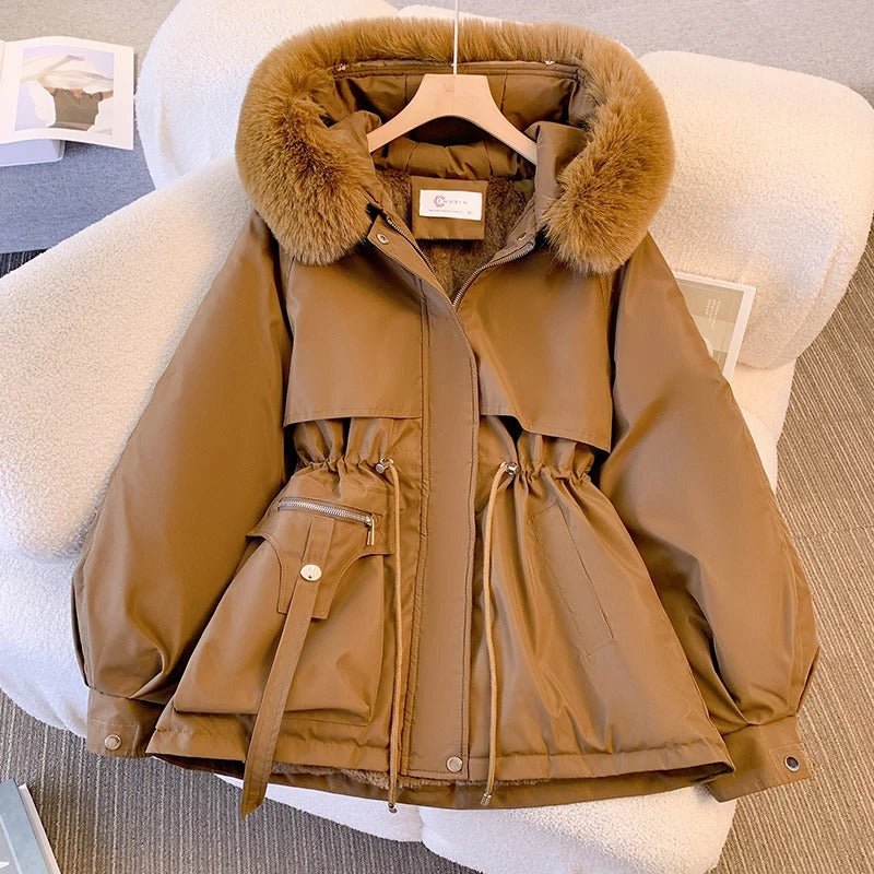 Amity™ | Élégante doudoune d'hiver avec fourrure